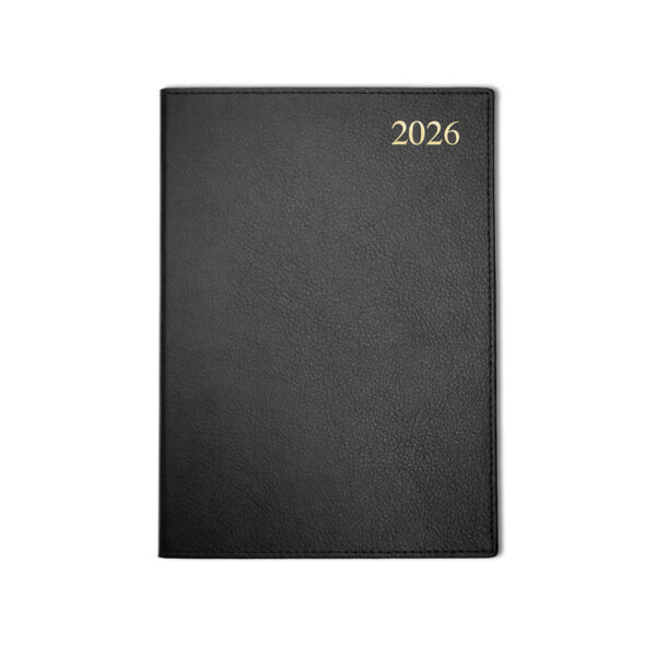 Chelsea Luxury A5 Desk Diary - White Paper - Day per Page