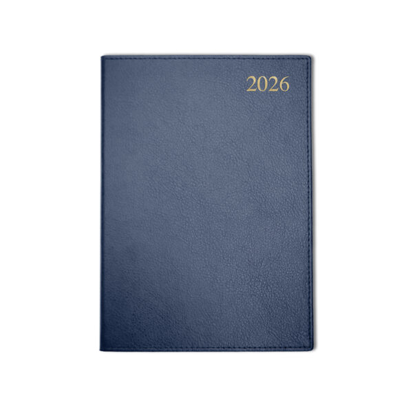 Chelsea Luxury A5 Desk Diary - Cream Paper - Day per Page