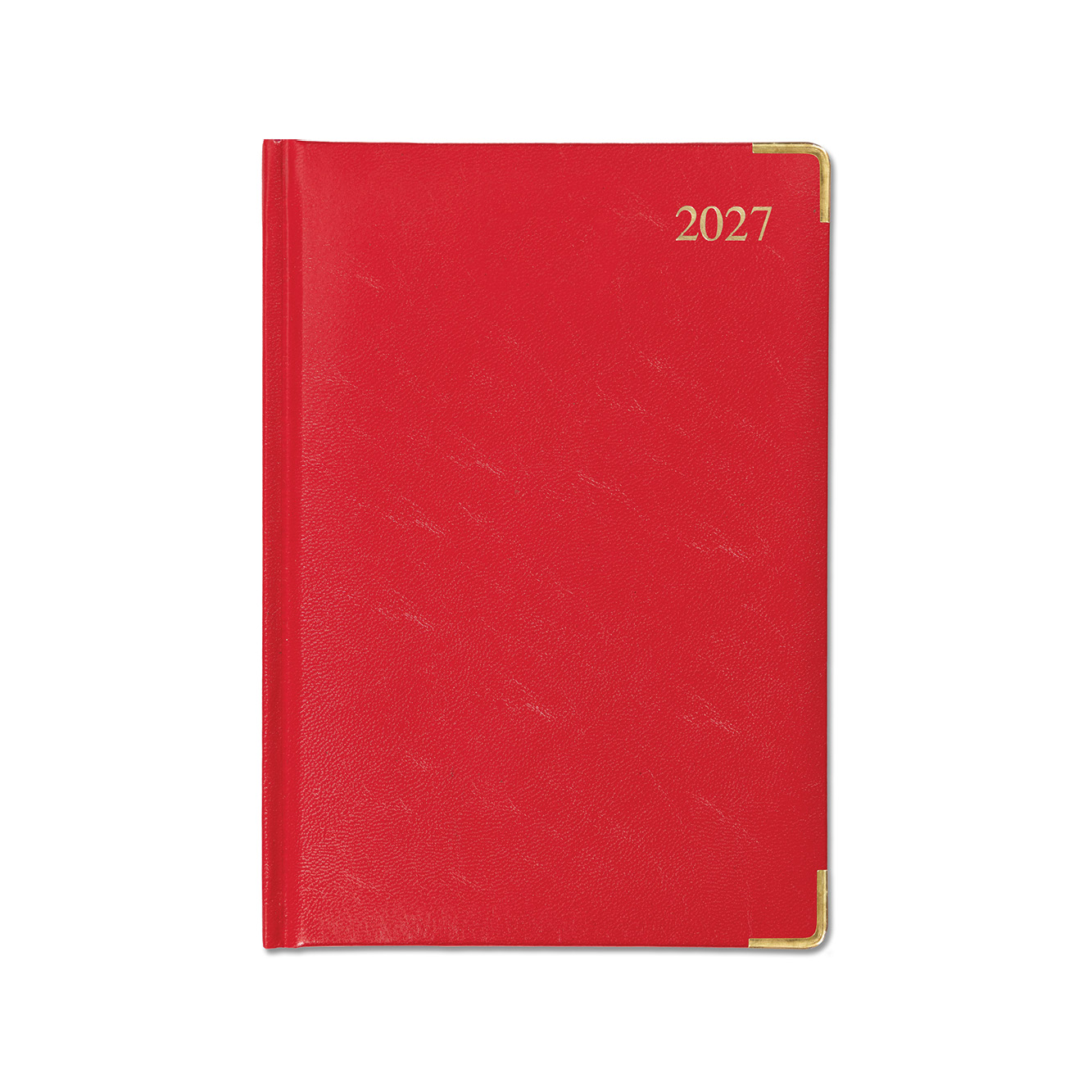 Deluxe FineGrain A5 Desk Diary - Cream Paper - Day per Page - Image 6