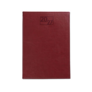 SaharaHide Premium A5 Desk Diary - Cream Paper - Day per Page