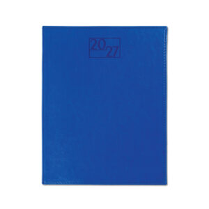 SaharaHide Premium Quarto Desk Diary - Cream Paper - Week to View