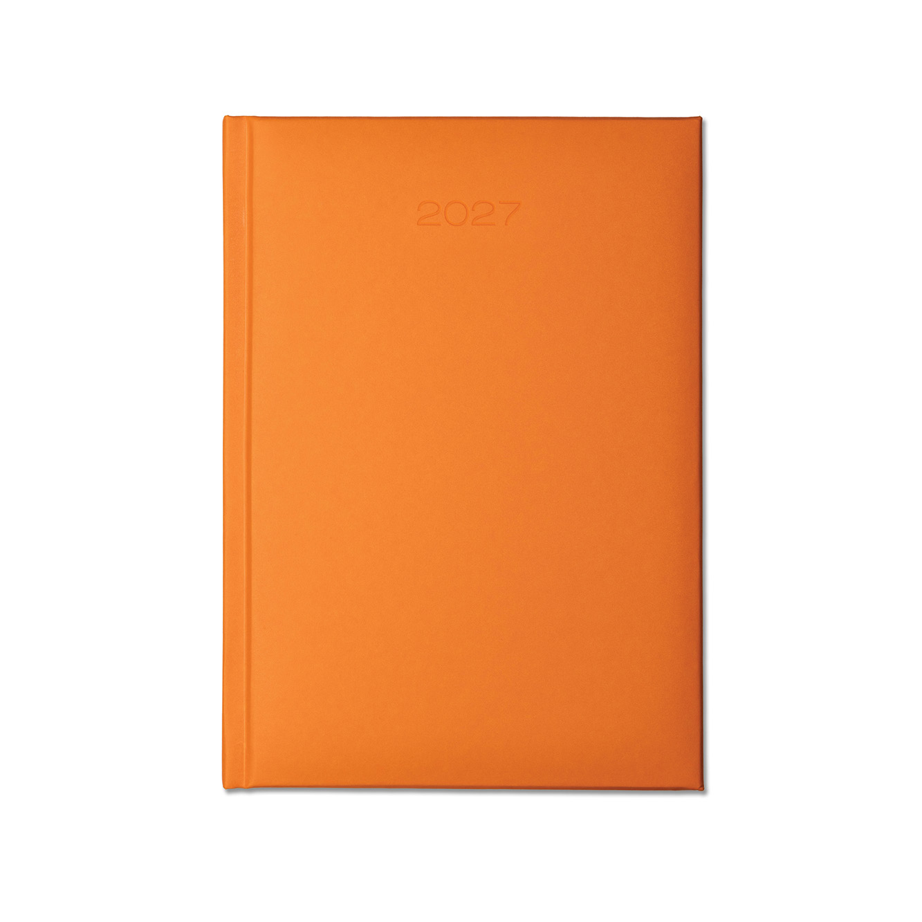 SmoothGrain A5 Desk Diary - White Paper - Week to View